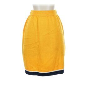 St. John Collection Colorblock Yellow & Black Pencil Skirt. Size 2.